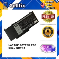 Dell Latitude 6MT4T E5470 E5570 E5450 Precision 3510 7.6V 62Wh Battery Replacement