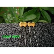 120pF 500V 5% Silver Mica CDM Capacitor (5.9mm)