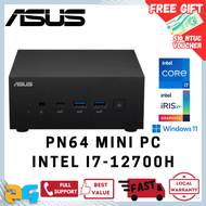 ASUS Mini PC Barebone PN64 i7-12700H RAM M.2 NVMe SSD Windows 11 Intel NUC Bundle