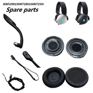 Original spare parts for Alienware AW520H,AW720H,AW725H Headphones replacement headband tape ear pad