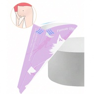 10pcs Portable Disposable Female Urine Funnel With Compact Foldable Design - Disposable Female Stand