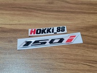 Emblem timbul 125i 150i 110i Vario lentur stiker timbul 125 Honda vario