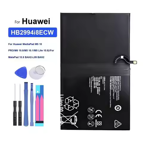 Tablet Battery Hb2994i8ecw 7500Mah For Huawei Mediapad M5 10 Pro M6 10.8 10.1 Lite For Matepad BAH2-