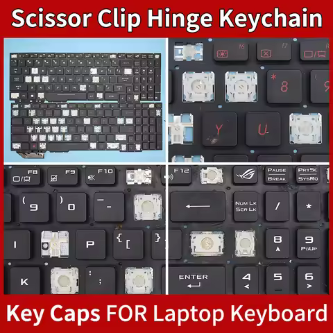 Replacement Keycap Key cap For Asus GL553VM GL553VD FX553VD7700 FZ63 ZX553VD X53V FX53V FX53VD ZX53V
