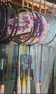 Victor TTY 4ug5, Victor 黃金利爪 5u, 李寧鋒影600 入門新手初學者雙打羽毛球拍 另有即日加急穿線服務 不另收費