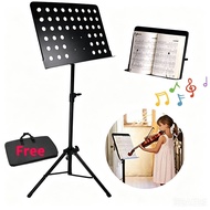 Portable Music Sheet Stand Lyrics Stand Heavy Duty Music Accessories Adjustable Folding Music Stand