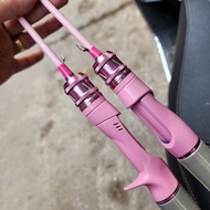 [Quality] UL HAUT TON Anti-Twist Pu Pink Lotus Petal Rod