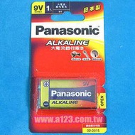 【民權橋電子】Panasonic國際牌  大電流鹼性電池9V 方型電池 9V
