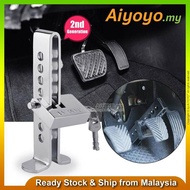 2nd Generation Universal Stainless Steel Car Pedal Lock Brake Lock Anti Thief Security Lock