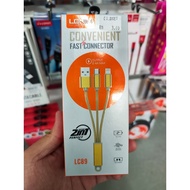 Ldnio LC89 2.4A 2 in 1 Data Cable 10cm