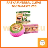 READY STOCK Rasyan Herbal Clove Toothpaste 25g