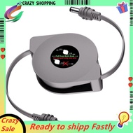 For  Mini Retractable Power Cord Male DC5521 to DC5521 Plug-And-Play Portable DC Cable Satellite Cab