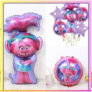 [Troll Balloon] Children's Birthday Balloon Party Decoration Girl Birthday Decoration 1UVI
