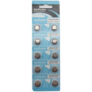 Tian Qiu / Suncom (10 pcs) AG13 Alkaline 1.55V Button Cell Battery LR44 A76 G13R S76E MS76H MS76 Wat