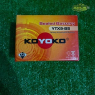BATTERY KOYOKO YTX9-BS SEALED CBR 250 NINJA250 ELEGAN