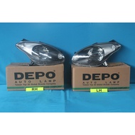 PERODUA MYVI 2008 (SE2) HEAD LAMP ( BLACK ) ( DEPO ) ( NEW )