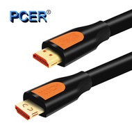 PCER HDMI 4K 60Hz 3840*2160 HDMI เป็น HDMI ปราศจากออกซิเจน3D ภาพสายเอชดีเอ็มไออัลตร้า HD ปลายชุบ30Hz