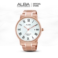 Alba Jam Tangan Pria AS9738 Quartz Rose Gold Stainless Steel Watch