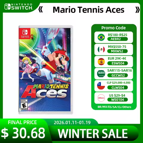 Mario Tennis Aces - Nintendo Switch Game Deals 100% Original Games Cartridge Physical Card support T