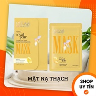 [Chính hãng] Mặt Nạ Thạch Tươi Meea Organic Màu Vàng Mask Sữa Ong Chúa Royal Jelly