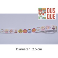 (10 PCS) RANDOM HAPPY BIRTHDAY STICKERS / RANDOM HBD STICKERS / COLORFUL HAPPY BIRTHDAY STICKERS