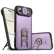 Luxury Slide Camera Shockproof Hybrid Casing for iPhone 17e 16e i17e i16e 5G Phone Case 360ยฐRotate G