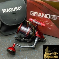 【Jom Pancing】MAGURO GRAND SURF 5000 10+1 Ball Bearings SPINNING Fishing Reel,Mesin Pantai Mancing