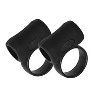 2pcs Silicone ABS Drum Stick Control Clips for 5A 5B 7A Drumsticks 13.5-14.7mm with Soft Inner Grip 