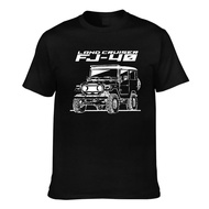 Fj40 Land Cruiser Bj40 Mens Cotton Crew Neck T-Shirt S-5XL