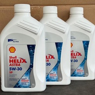 SHELL HELIX ASTRA 5W-30 SP / API SN+ KEMASAN 1 LITER PRODUK SHELL