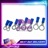 Taiwan RV Ring Blue Insulated Terminal Cable Round Lug Cable Wire Clip Earth Pin Connector