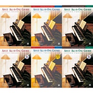 Alfred's Basic Adult Piano Course: All-In-One Level 1-3 (Book Only Book&CD)