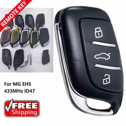 DIYKEY 47 Chip Original PCB Remote Car Key For MG MG6 MG5 MG4 ZS EV HS EHS ZX GT Roewe RX3 RX8 ERX5 
