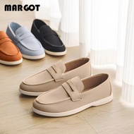 Fashion Men's Loafers Black Suede Casual Shoes Soft Comfortable Slip on Boat Shoes For Mens Loafer S