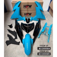 BIG BIKER YAMAHA Y15Y15zr V1 V2 V3 Coverset kosong grey/blue/black/cream white Cover set HPW yaris g