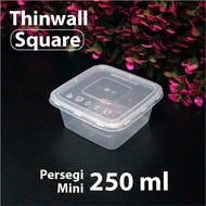 Thinwall DM Mini Square 250 ml - Square Plastic Container