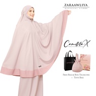 Zara Awliya | Telekung Camellita-X [Free Bag Telekung + Box]