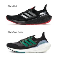 Adidas Ultraboost 21 Black/Red Men's Shoes - Men's Running Shoes - Sport Running Shoes - Latest Shoes - Men's Casual Shoes - School Shoes - Sneakers