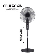 Mistral 16" DC Stand Fan with Remote - Black MSF1666DR