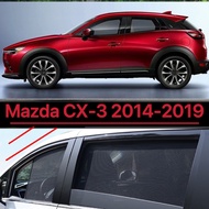 Magnetic For Mazda CX-3 CX3 2014-2019 Car Sunshade UV Protection Car Curtains Car Accessories