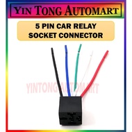 5 Pin Car Relay Socket Connector