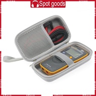 WIN Hard Case Multimeter Shell for F101 F106 F107 Shockproof Carrying Case Storage Bag with Mesh Poc