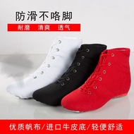 Dance shoes adult children's ballet shoes high-top dance shoes flat jazz boots soft-soled exercise shoes women's cat claw dance shoes