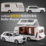 Rolls Royce Trailer Simulation Alloy Car Model Toy Decoration Gift 747