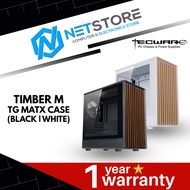TECWARE TIMBER M TG MATX CASE - (BLACK | WHITE)
