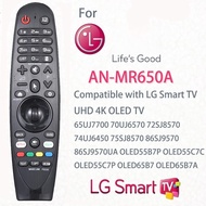 AN-MR650A Replacement Remote Control (No Voice Function) for LG Smart TV, Fit for LG Smart TV UN85 U