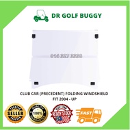 GOLF BUGGY CLUB CAR PRECEDENT FOLDING WINDSHIELD FIT 2004 - UP