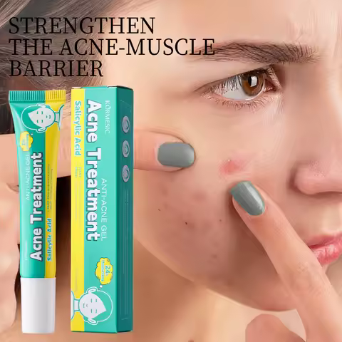 Salicylic Acid Acne Cream Fast Gently Repair Acne Spot Scar Shrinks Pores Gel Brightens Skin Tone Ti