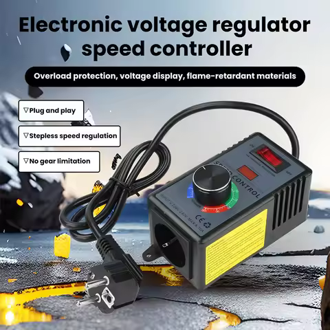 4000W Angle Grinder Speed Controller Fan Speed Controller Drill Stepless Speed Controller Suitable f
