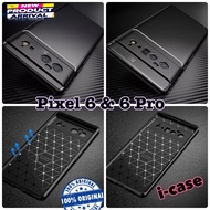 Google Case PIXEL 6 soft Case Carbon - casing cover Gogle PixeL6 Pro